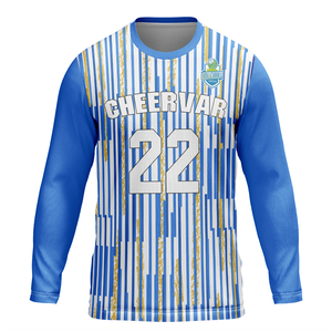 Влагоотводящая мужская волейбольная футболка с длинным рукавом для высокоинтенсивных матчей - Product Image 4