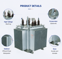 Transformateur de distribution immergé dans l'huile S11-M 10kV/20kV 30-2500KVA triphasé - Fiche de paramètres techniques
