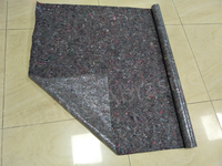 La fabrication fournit directement des outils de réparation de voiture de tapis de feutre polaire de peintre antidérapant pour la protection du sol
