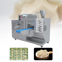 Machine à fabriquer des momos, des gyozas et des raviolis népalais entièrement automatique, de forme demi-lune, en acier inoxydable, haute efficacité