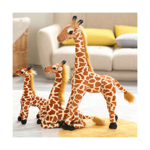 Juguete de Peluche de Jirafa Promocional Personalizado, Últimos Diseños, Jirafa de Peluche con <span class=keywords><strong>Ojos</strong></span> Grandes - Product Image 1