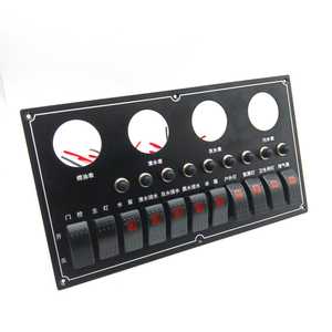 Nuevo diseño personalizado DIY ON OFF 11 Gang Switch Panel para coche camión todoterreno SUV <span class=keywords><strong>Camper</strong></span> - Product Image 3