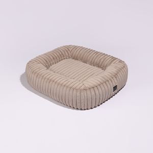 Canapé-lit <span class=keywords><strong>orthopédique</strong></span> de luxe personnalisé en mousse à mémoire de forme et velours côtelé pour chiens et chats, coussins antidérapants pour animaux de compagnie, housse amovible lavable - Product Image 5