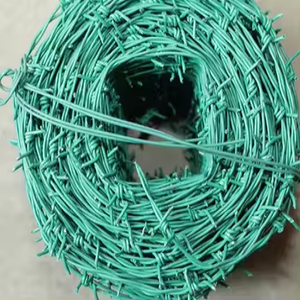 ขายตรงจากโรงงาน ลวดหนามชุบสังกะสีแบบจุ่มร้อน ราคาต่อม้วน - Product Image 2