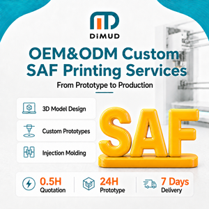 Impresión 3D SAF Personalizada para Componentes Flexibles de PA11, Carcasas Complejas y Piezas de Producción con Calidad Consistente - Product Image 1