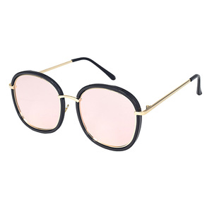 Jamie 8024 Fashion Retro Sunglasses Gold Metal Frame UV400 Protection Women Sun Glasses Type 3 Lenses AC Lens - Product Image 4
