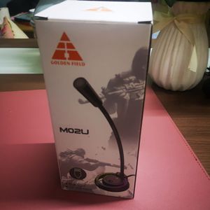 Zimhome M02U Condenser Microphone With RGB <b>Lighting</b> Gooseneck <b>Gaming</b> USB Type A Wired Cardioid Pattern - Product Image 3