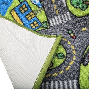 <span class=keywords><strong>Tapis</strong></span> de jeu pour enfants, 9 cm, imprimé en Nylon, espace de ville, éducatif, pour circulation de voiture - Product Image 2