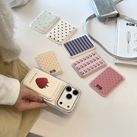 Portefeuille magnétique en cuir PU personnalisé avec motif de dessin animé, porte-cartes sécurisé pour iPhone, à utiliser avec les passeports