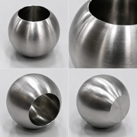 Sphère creuse en métaux rares de haute pureté, personnalisée, en tungstène, tantale, molybdène pour fours à haute température et composants aérospatiaux