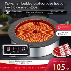Cocina de Inducción Portátil Comercial de Acero Inoxidable de Alta Potencia de 2000 W, Control Táctil, 2 Quemadores, 24 Pulgadas, Impermeable - Product Image 5