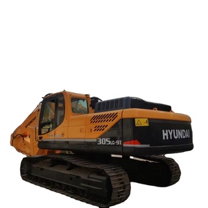 Excavatrice Hyundai 305LC-9T d'occasion 2016 à vendre, composants principaux (boîte de vitesses, moteur, PLC, pompe) - 30 tonnes, capacité de la benne de 1,38 m pour vidéo - Product Image 1