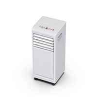 Climatiseur portable 3000 BTU R290 à économie d'énergie pour voiture et hôtel, marché américain, refroidissement uniquement, télécommande
