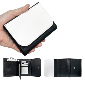 Portefeuille en cuir PU pour femmes et hommes, prêt pour la sublimation - Product Image 5