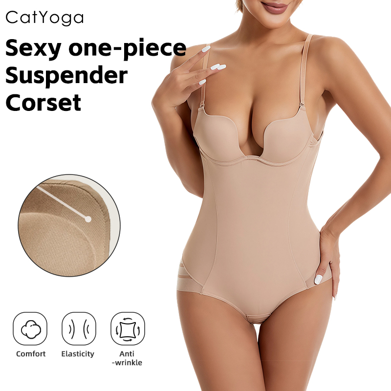 Shop Online Backless Body Shaper Seamless U-Plunge Design