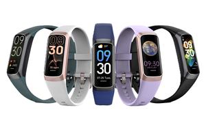 Cardiofrequenzimetro Fitness Tracker Impermeabile con Notifiche Chiamate e Messaggi, Schermo Touch, Monitoraggio Attività, Braccialetto Sportivo Intelligente - Product Image 2