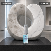 Produit de protection céramique nano-micro-silice invisible de qualité industrielle, formule modifiée, anti-taches pour pierre, marque A1