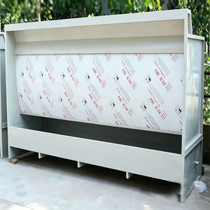 Cabine <span class=keywords><strong>de</strong></span> peinture à rideau d'eau <span class=keywords><strong>de</strong></span> 2 m, permettant <span class=keywords><strong>de</strong></span> projeter directement la poudre <span class=keywords><strong>de</strong></span> peinture restante dans la <span class=keywords><strong>piscine</strong></span> ou dans le rideau d'eau pendant la peinture - Product Image 5