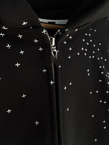 เสื้อฮู้ดดี้ปักลายสไตล์วินเทจทรงโอเวอร์ไซส์สำหรับฤดูหนาว 1 ตัว ส่งแบบดรอปชิปปิ้ง เสื้อผ้าสตรีทแวร์สำหรับทุกเพศ ผลิตจากผ้าฝ้าย 100% เป็นมิตรต่อสิ่งแวดล้อม - Product Image 2