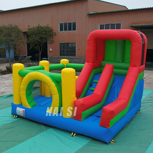 Castillo Inflable Pequeño de Bajo Precio con Tobogán y Zona de Salto, Trampolín Comercial para Interiores, Juguete para Niños Pequeños, Ideal para Cumpleaños - Product Image 2
