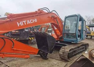 Excavatrice sur chenilles compacte Hitachi EX120 du Japon, 11,5 tonnes, d'occasion, de haute qualité, d'origine, à vendre - Product Image 3