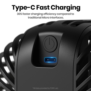 OEM K60B 2024 Mới 5000MAh Tùy Chỉnh Nhỏ USB Mini <span class=keywords><strong>Clip</strong></span> Không Dây <span class=keywords><strong>Fan</strong></span> Câm Gió Lớn Kép Điện Độ Bền Dài Quạt Máy Tính Để Bàn - Product Image 5