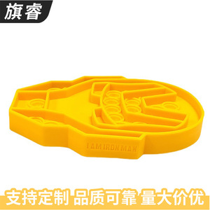 Silicone Fidget Toy Iron Man Pop It Bubble Mat For Children Early Education Toy Food Grade Material Unisex - Product Image 2