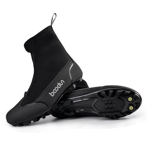 HBG 1592 Scarpe da <span class=keywords><strong>Ciclismo</strong></span> Invernali Calde e Resistenti al Freddo Antivento e Antischizzo da Mountain Bike Design Originale 1 Paio - Product Image 1
