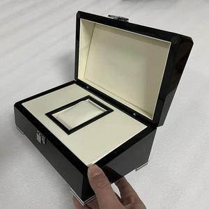 Caja de Madera de Alta Calidad con Diseño Nuevo y Logotipo Personalizado para Relojes de Lujo, Caja de Almacenamiento y Exhibición para Regalos, Caja de Madera para Relojes de Marca - Product Image 3
