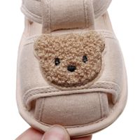 Chaussures pour bébé printemps-automne, couleur unie, dessin animé animal, semelle antidérapante, chaussures pour tout-petits