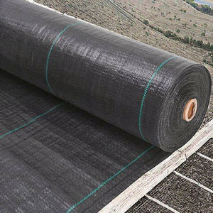 Fuxing 3FT*250FT 100gsm Tissu de paillage pour jardin, barrière anti-mauvaises herbes, répulsif pour l'herbe, service de découpe sur mesure - Product Image 3