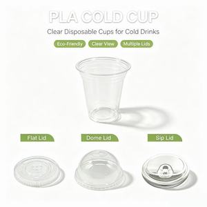 China Manufacture Custom Capacity 5/7/9/10/12/14/16/18/20/22/24/32 Oz Disposable Clear Plastic <b>Cups</b> With <b>Lids</b> <b>And</b> <b>Straws</b> - Product Image 4