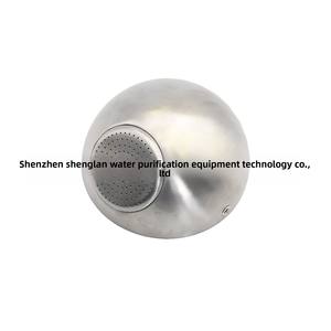 Cabezal de Ducha Redondo de Acero Inoxidable para Montar en la Pared, con Rociador de Lluvia, Grifo de Agua Fría y Caliente, Diseño Minimalista, Acabado Pulido, para Baño - Product Image 3