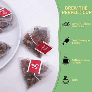 10g Bolsitas de Té Herbal Orgánico Cinco Tesoros Maca, Polygonatum, Lycium, Morera, Dátiles Rojos Sin Azúcar, Apoyo Energético Natural para Hombres - Product Image 4