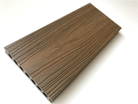 Plancher composite WPC pour extérieur à prix avantageux, design personnalisé, lames de terrasse creuses en bois-plastique