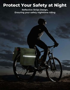 Muestra Gratis, Bolsa de Bicicleta Multifuncional Impermeable y Aislada de Gran Capacidad, Bolsa Refrigeradora para Bicicleta, Bolsa Trasera para Bicicleta - Product Image 4