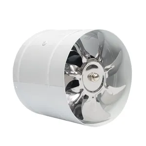 4 inch 6 inch 8 inch stainless steel air inline duct booster fan