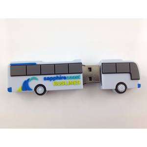 2019 tendência usb flash drive 32gb logotipo personalizado, escola ônibus pvc-stick - Product Image 5