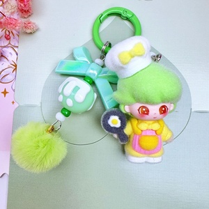 Porte-clés <span class=keywords><strong>Dimo</strong></span> Gold Medal Chef, personnage de dessin animé floqué, mignon, accessoire de sac, pendentif, tendance en direct, petit ornement - Product Image 6