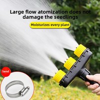 Arroseur d'irrigation pour serre agricole, buse de pulvérisation d'eau en ABS et aluminium pour jardin, enrouleurs de tuyaux de jardin en plastique pour