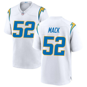 Maillots de football américain personnalisés 2026 blancs Los Angeles, uniformes brodés pour jeunes, vêtements de sport avec logos - Product Image 5