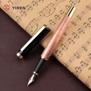 YIREN Exclusivo Presente Do Negócio Várias Cores Caligrafia Personalizado OEM Metal <span class=keywords><strong>Fountain</strong></span> <span class=keywords><strong>Pen</strong></span> - Product Image 3