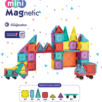 Blocs de construction magnétiques AJB, jouet créatif, blocs de construction de petite taille, briques magnétiques, cadeau d'anniversaire pour enfants, kit de construction de modèles