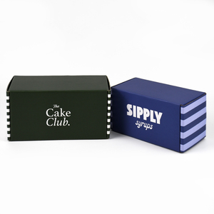 Caja de Papel Corrugado para Envíos, Impresión a Doble Cara a Todo Color, con Logotipo Personalizado, para Alimentos, Jarabes, Repostería y Postres - Product Image 1
