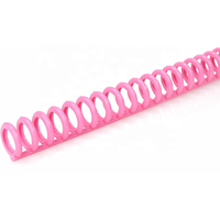 DIY Kunststoff-Bindestreifen Loseblatt-Ringbindungsclips für Notizbücher Spiralclips Papier-Kunststoff-Buchbinder für die Schule