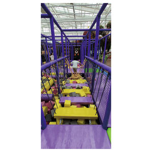 Circuito de Obstáculos Ninja Warrior, Super Circuito de Obstáculos <span class=keywords><strong>para</strong></span> Niños, Equipo de Juegos <span class=keywords><strong>para</strong></span> Interiores y Exteriores, Gimnasio Infantil - Product Image 6
