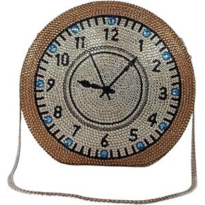 Daffgui – pochette ronde en strass pour femmes, sac de soirée en cristal, sac à main perlé scintillant pour mariage, célébration de gala - Product Image 5