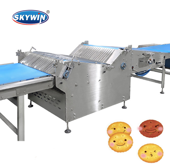 Skywin Gerbeurs Biscuits Machine Automatique Étoile Roue Empileur Cookie Machine D'empilage