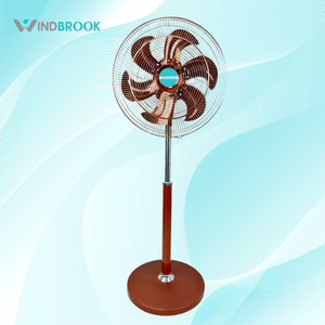 Ventilateur sur pied domestique WB-4501, télécommande, métal, moteur DC classe A 18 pouces, 100W, refroidissement par air - Product Image 2