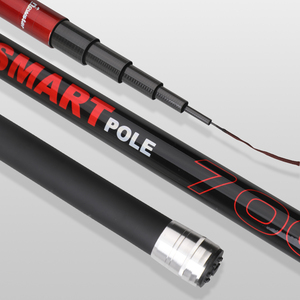 Canne à pêche télescopique intelligente 10m en fibre <span class=keywords><strong>de</strong></span> carbone 30T, design fin et léger, pour <span class=keywords><strong>la</strong></span> pêche au <span class=keywords><strong>canal</strong></span>, au roach, au brasier et au rudd - Product Image 1